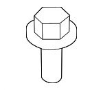 31109123 - : 2016-2021 Volvo Hinge Bolt for Volvo: S60, S90, V60, V60 Cross Country, V90, V90 Cross Country, XC60, XC90 Image