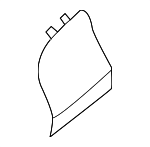 51128083309 - Body: Tow Bracket Cover for BMW: M8, M8 Gran Coupe Image