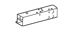 2326100301 - Body: Rear Side Member for Mercedes-Benz Image