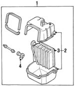 9220001E00 - HVAC: Expansion Valve for Nissan: 200SX, 240SX, 720, D21, Maxima, Pathfinder, Pulsar NX, Sentra, Stanza Image