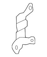 32416790462 - Steering: Lower Press Line Bracket for BMW: 740i, 740Ld xDrive, 740Li, 740Li xDrive, 750i, 750i xDrive, 750Li, 750Li xDrive, 760Li Image