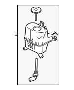 32416776242 - Steering: Reservoir Assembly for BMW: 740i, 740Ld xDrive, 740Li, 740Li xDrive, 750i, 750i xDrive, 750Li, 750Li xDrive, 760Li Image
