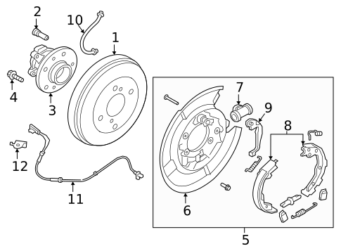 Rear Brakes for 2025 Nissan Kicks Play #0