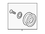 311895A2A02 - Cooling System: Tension Pulley for Acura Image