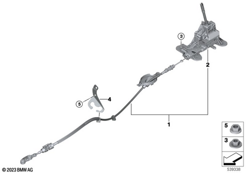 Gearshift Steptronic for 2017 Mini Cooper SE ALL4 #0