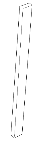 92185CA000 - : Radiator Assembly Seal for Nissan: Murano Image