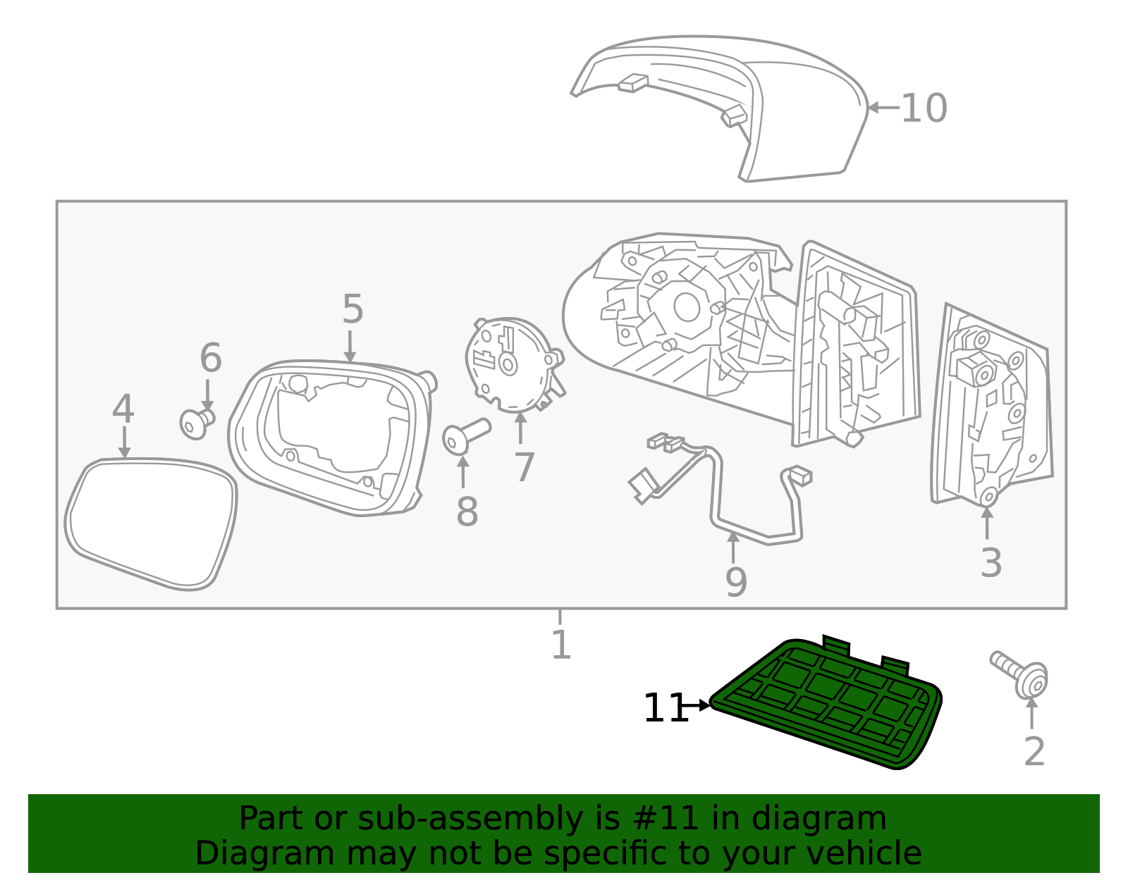 2016-2018 Chevrolet Spark Lower Cap - Driver's Side (LH) 42574736 ...