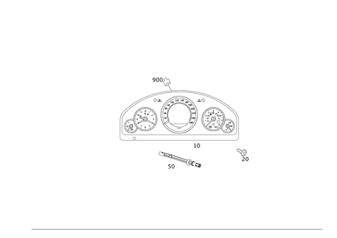 Instrument Cluster for 2012 Mercedes-Benz E350 #0