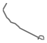 61667435334 - Electrical: Washer Hose for BMW Image