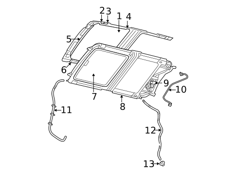 Sunroof for 2005 Chrysler 300 #0