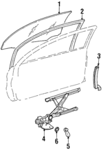 6815116050 - : Run Channel for Toyota: Tercel Image