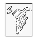 88283FJ100 - Electrical: Control Module Mount Bracket for Subaru: Crosstrek, Forester, XV Crosstrek Image