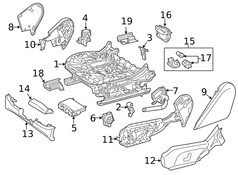 Tracks & Components for 2021 Mercedes-Benz C63 AMG S #1