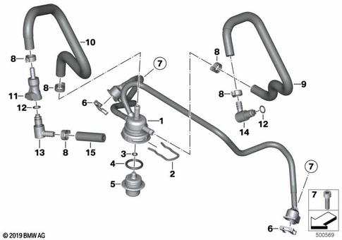 Injector Nozzles and Lines for 2019 BMW-Motorrad R nineT #0