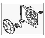 253802S500 - : Fan Assembly for Kia Image