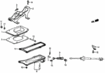 90308SA0981 - Chassis: NUT, SELF-LOCK (6MM) for Honda Image