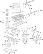10103W110P - : Short Block for Mitsubishi: Lancer, Outlander Image