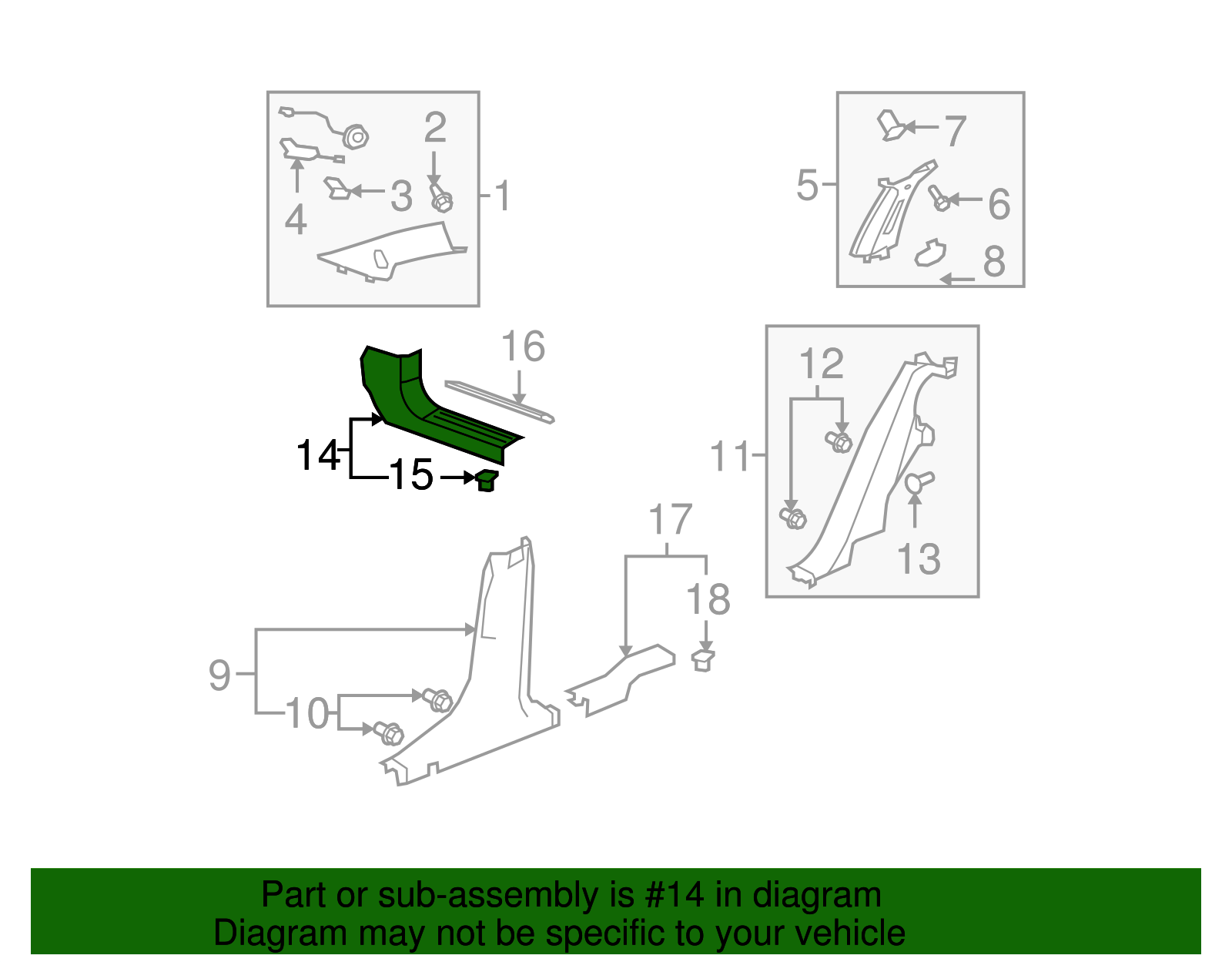 2010-2012 Chevrolet Malibu Front Sill Plate 22751378 | Applegate ...