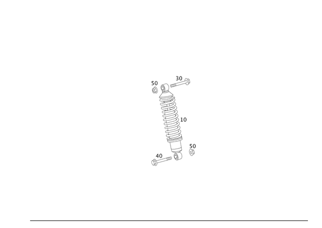 1993200513 - : Shock Absorber for Mercedes-Benz Image