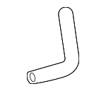 772490R060 - Emission System: Vapor Hose for Toyota Image