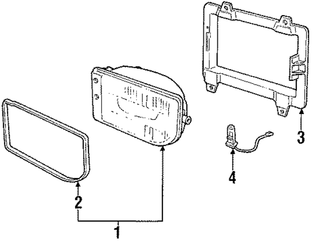 63171385945 - Electrical: Fog Lamp Assembly for BMW Image