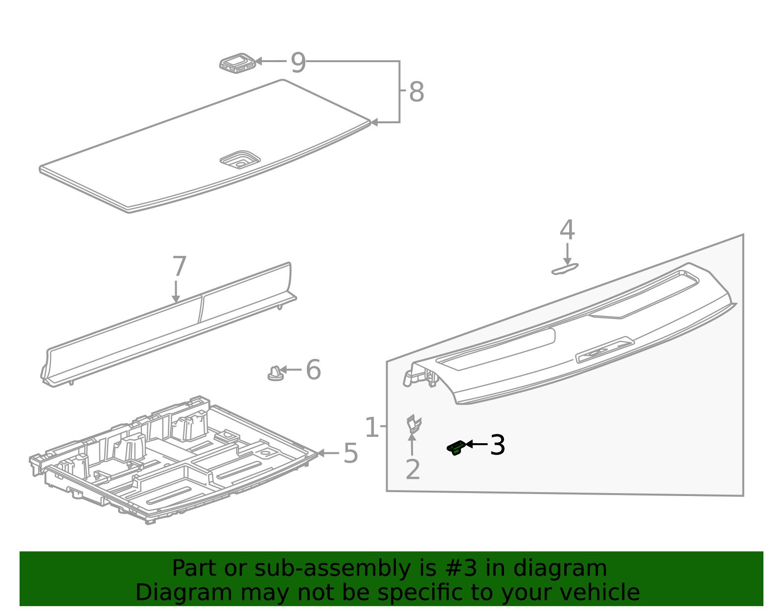 Multi-Purpose Clip 11549027 GM | GMPartsDirect.com