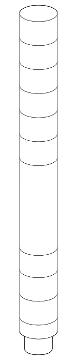 90116A0027 - Suspension: Lower Brace Stud for Toyota Image
