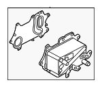 LR124571 - Cooling System: Oil Cooler for Land-Rover Image