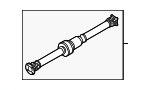 370006CA0A - Universals &amp; Rear Axle: Drive Shaft for Nissan: Altima Image