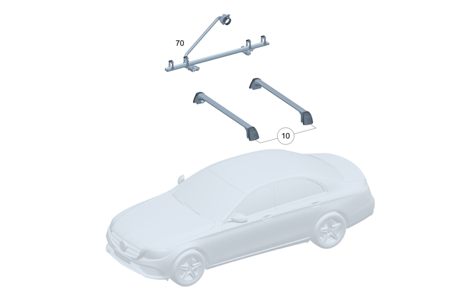 2138900693 - Roof Carrier Systems: Basic Carrier Rail for Smart Image