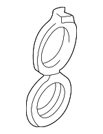 86712AC000 - Body: Power Outlet Cover for Subaru Image