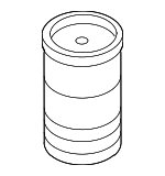 31336776554 - Suspension: Dust Cover for BMW: X5, X6 Image