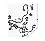 816063S5A22 - Body: Harness for Acura Image