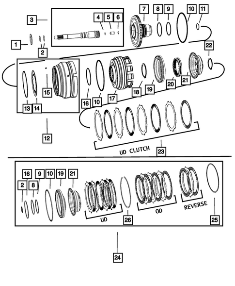 Clutches for 2008 Chrysler Aspen #0