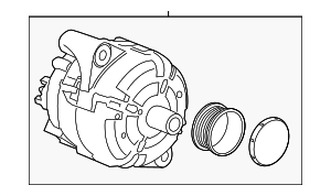 19432306 - : Part# 84178065 Alternator for Chevrolet: Cruze Image