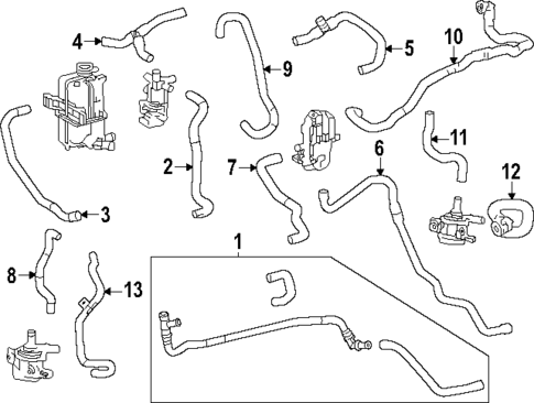 Hoses & Lines for 2024 Subaru Solterra #0