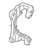 8W0615125 - : Caliper Mount for Audi: A4, A4 Quattro, A5 Sportback, S5 Sportback Image