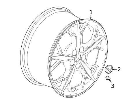 Wheels for 2020 Chevrolet Corvette #1
