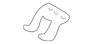 52469880 - HVAC: Heater Core Clamp for GM Image