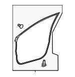 678620A050 - Body: Door Weather-strip for Toyota: Corolla Cross Image