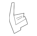 51337188409 - Body: Front Seal for BMW: 740i, 740Ld xDrive, 740Li, 740Li xDrive, 750i, 750i xDrive, 750Li, 750Li xDrive, 760Li, ActiveHybrid 7 Image