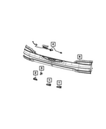 68531190AA - Electrical: Camera Bracket for Mopar Image