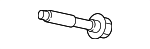 6512537AA - Suspension: Suspension Shock Absorber Bolt for Mopar Image