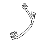 84619AR000 - Body: Battery Charger Harness for Genesis: Electrified GV70, GV70 Image