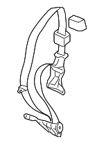 1XF131L1AA - Electrical: Center Belt Assembly for Ram: 2500, 3500 Image