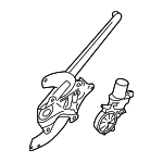 61042FL010 - Body: Window Regulator for Subaru Image