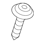 99907349801 - Body: Inst Panel Speaker Screw for Porsche: 718 Boxster, 718 Cayman, 718 Spyder, 911, Cayman, Panamera Image