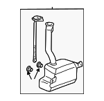 76840S9VA01 - : Reservoir for Honda: Pilot Image