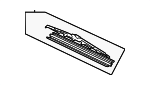 76630S3VA11 - : Wiper Blade for Honda: Pilot Image