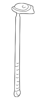 76802S9VA01 - Body: Reservoir Cap for Honda: Civic, CR-V, Element, Odyssey, Pilot Image